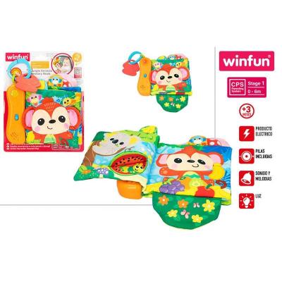 LIBRO MUSICAL BEBE TEXTIL +3M WINFUN