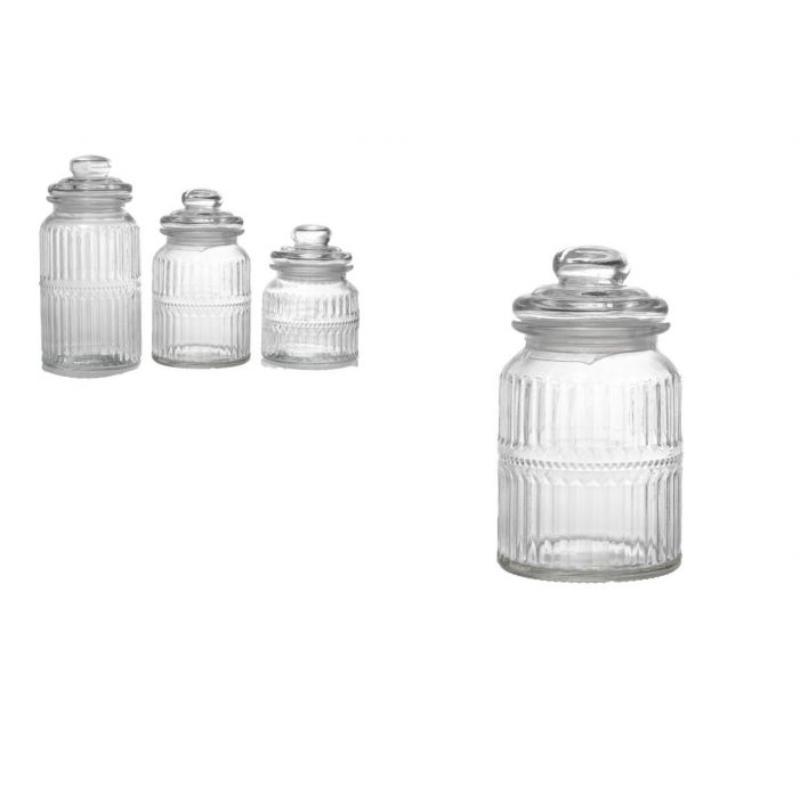 TARRO CRISTAL 11*19 TRANSPARENTE