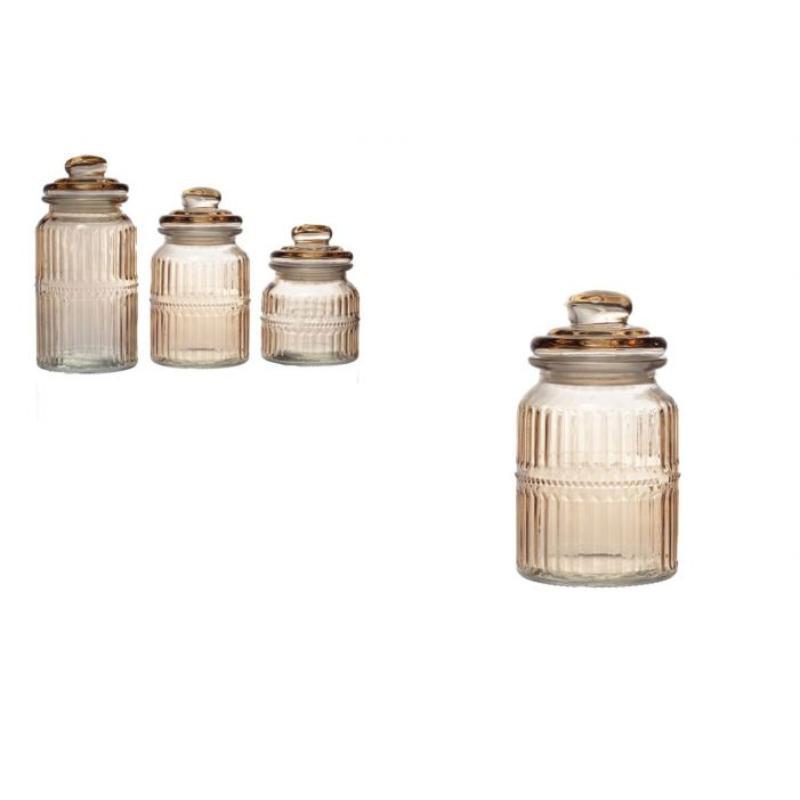 TARRO CRISTAL 11*19 MARRON