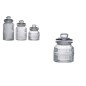TARRO CRISTAL 11*15 GRIS