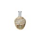 BOTELLA CRISTAL C/MIMBRE 14*21 CM