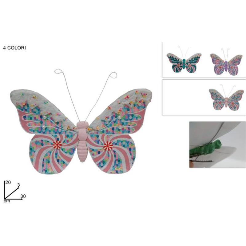 MARIPOSA 30 CM C/PINZA CANDY