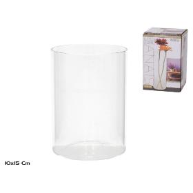 FLORERO TUBO CRISTAL 10X15 CM ANAIS