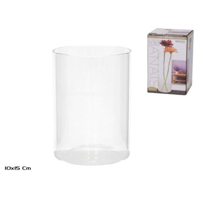FLORERO TUBO CRISTAL 10X15 CM ANAIS