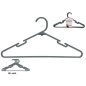 PERCHA X6 40.5X20.5 CM GRIS