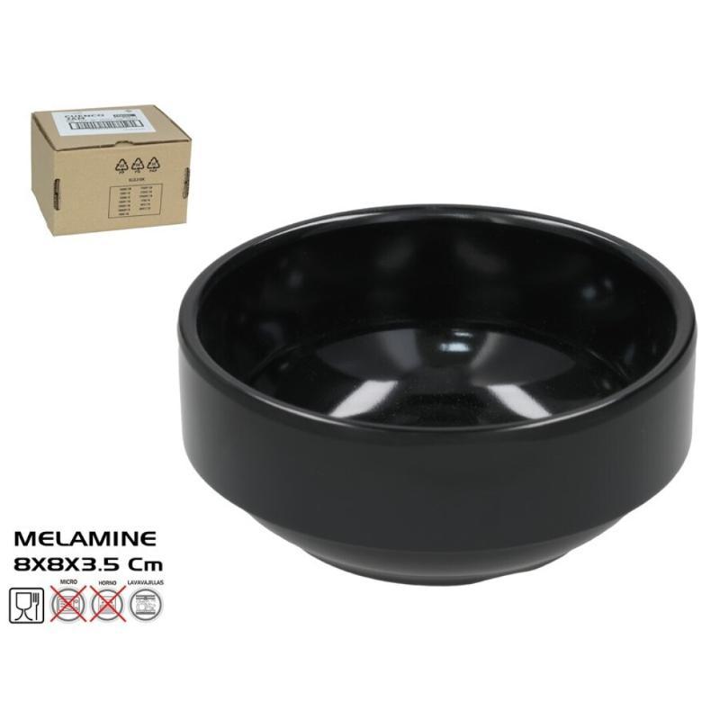CUENCO JAM NEGRO 8 CM