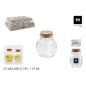 TARRITO VIDRIO TAPON CORCHO 110 ML LA MEDITERRANEA