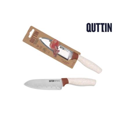 CUCH. MINI SANTOKU 12 CM TERRA