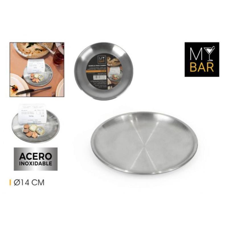 BANDEJA CAMBIO INOX BAR RED