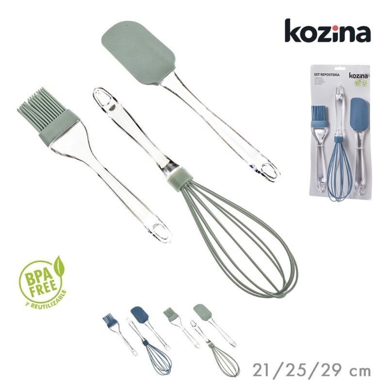 SET 3 UTENSILIOS COCINA SURT