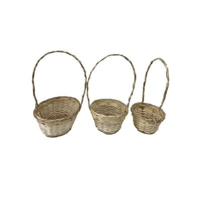 SET 3 CESTAS MIMBRE 31*15 52H REDONDA