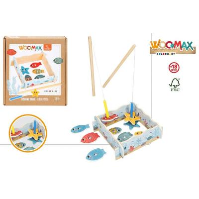 JUEGO MADERA PESCA +18M WOOMAX