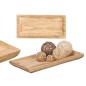 CENTRO MADERA QUEMADA BANDEJA RECTA 20.5x42x3.3 CM