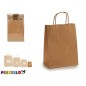 BOLSA PAPEL HAWABBA KRAFT LISO MINI 18X30 CM