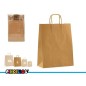BOLSA PAPEL HAWANNA KRAFT LISO MEDIANO 32X50 CM