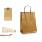 BOLSA PAPEL ORO KRAFT MINI 18X30 CM
