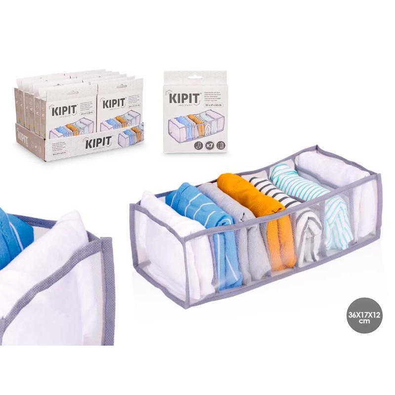 ORGANIZADOR 7 COMPARTIMENTOS ROPA INTERIOR