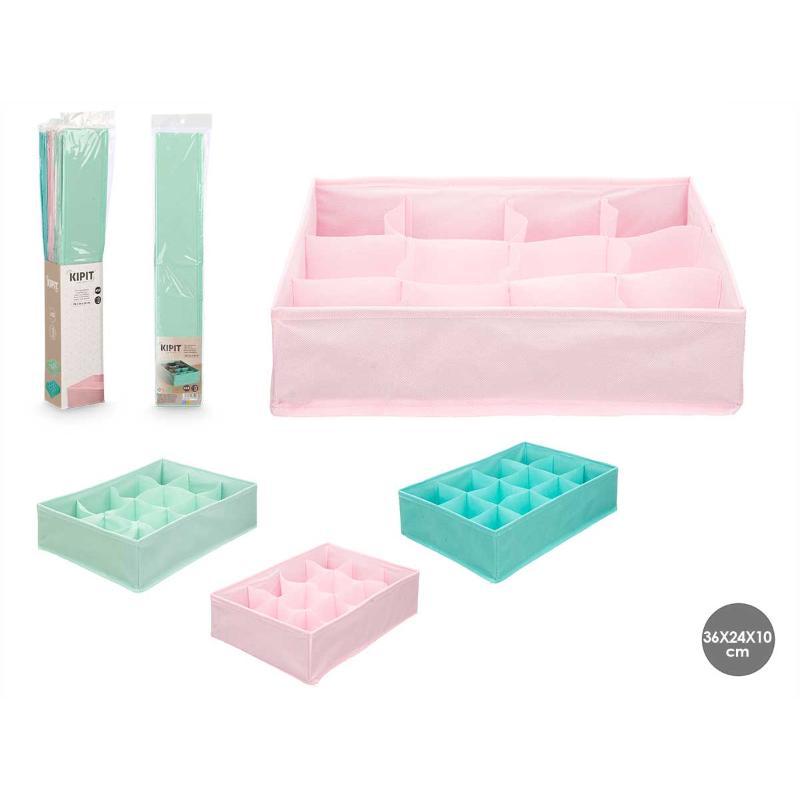 CAJA PLEGABLE ORGANIZADORA 36X24X10 CM