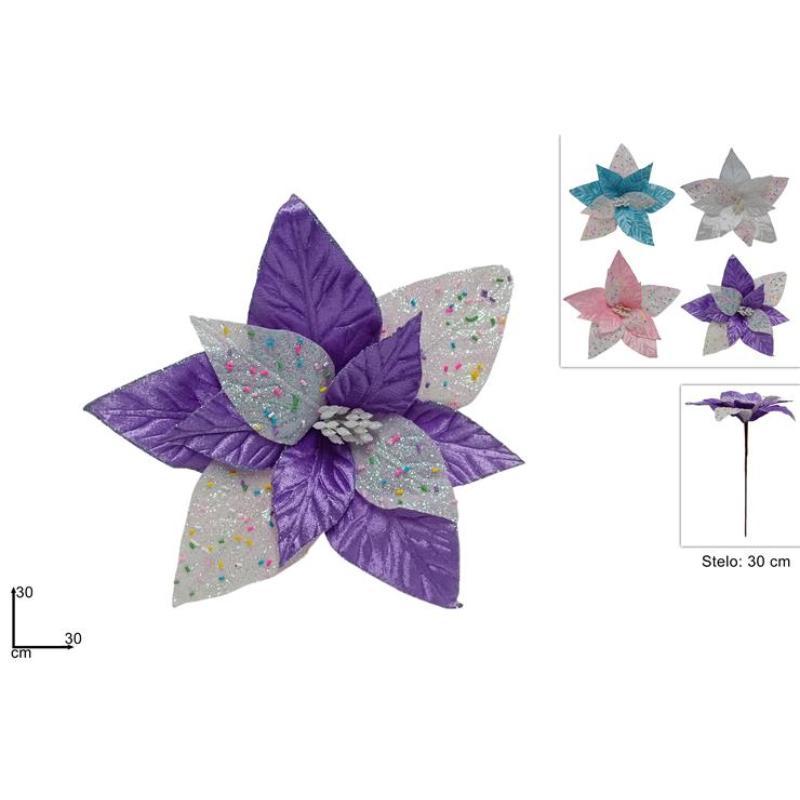 FLOR TERCIOPELO 30 CM