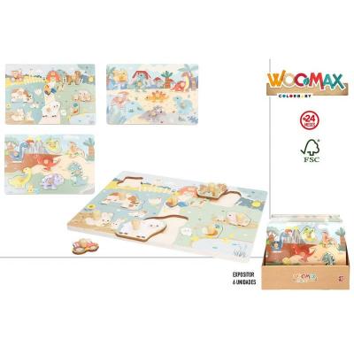 PUZZLE MADERA DINOSAURIO 3/S WOOMAX