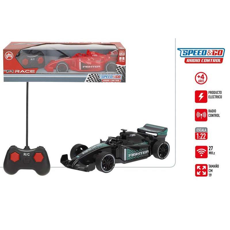 COCHE RC 19 CM RACER SPEED&GO