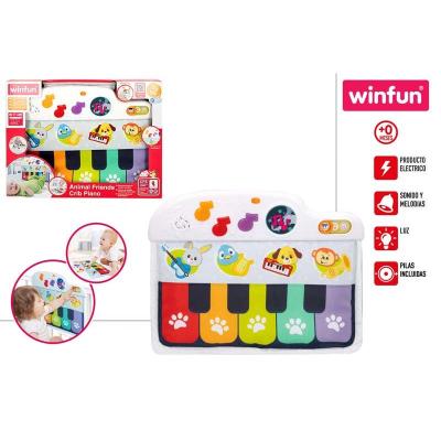 PIANO CUNA ANIMALES MELODIAS WINFUN