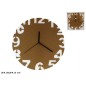 RELOJ PARED 24.3X24.3 CM