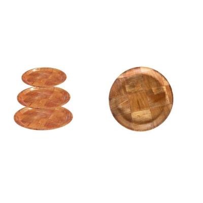 PLATO BAMBOO REUTILIZABLE 25 CM