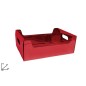 CAJA CARTON ROJO METALIZADO 30X20X10 CM