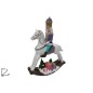 CABALLO MECEDOR C/CASCANUEZ COL DISEÑO TARTA