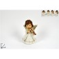 ANGEL MUSICO C/VESTIDO PURPURINA BLANCO 14 CM