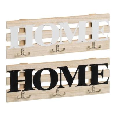 PERCHERO PARED 2/C MDF-PAULONIA 40X15X3.50 CM