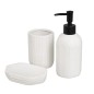 SET BAÑO CERAMICO BLANCO