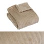 MANTA FRANELA MID CENTURY TAUPE 130X160 CM