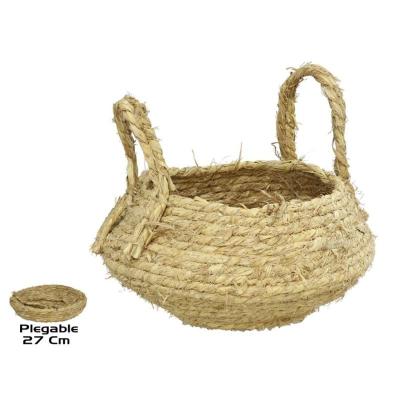 CESTO CON ASAS NATURAL HERACLES 27 CM