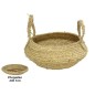 CESTO CON ASAS NATURAL HERACLES 40 CM