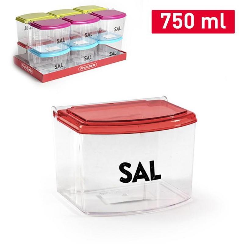 SALERO CON TAPA PS TRANSPARENTE