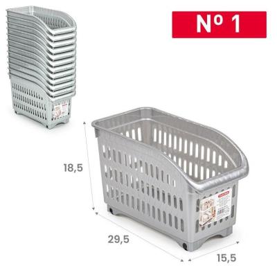 ORGANIZADOR CON RUEDAS Nº 1 PLATA