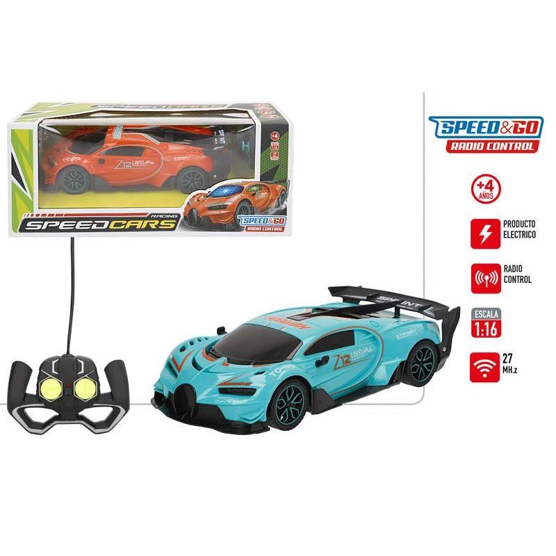 COCHE RC 1:16 RACING SPEED&GO