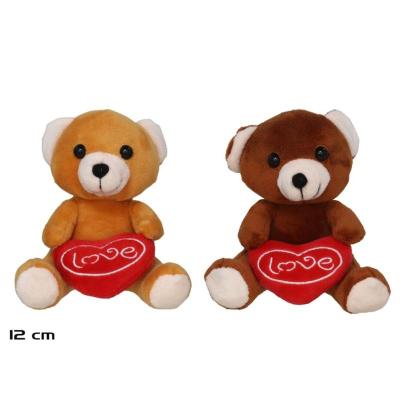 OSITO PELUCHE CORAZON 12 CM 2 SURT