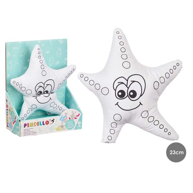 PELUCHE COLOREAR ESTRELLA MARINA
