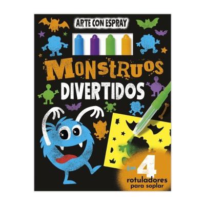 ARTE CON SPRAY MONSTRUOS DIVERTIDOS