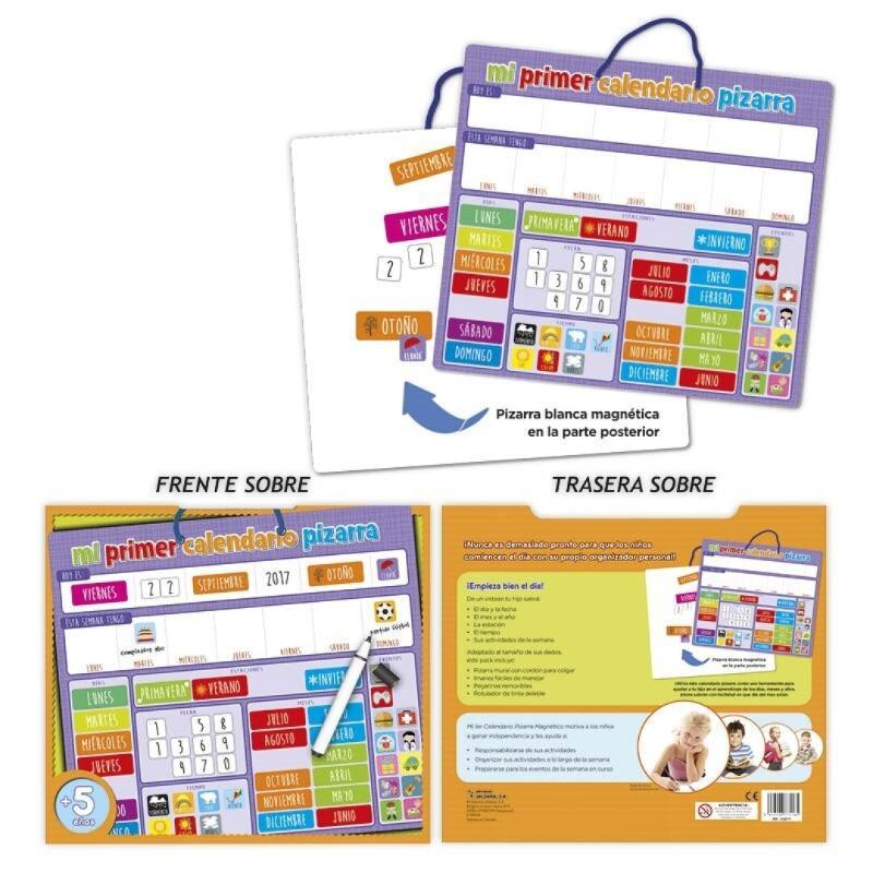 MI PRIMER CALENDARIO PIZARRA