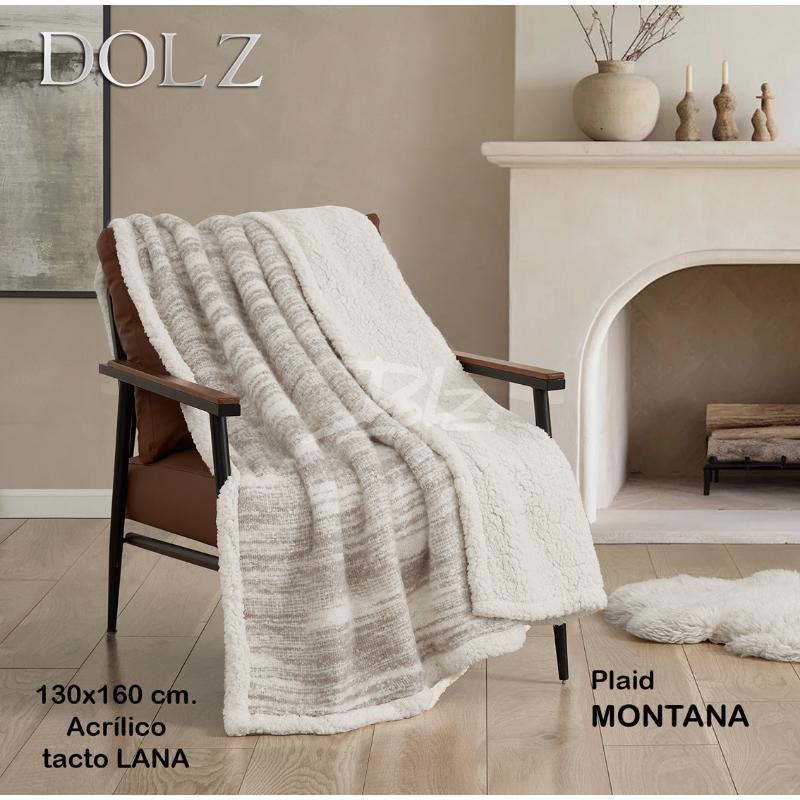 PLAID SHERPA MONTANA 130X160