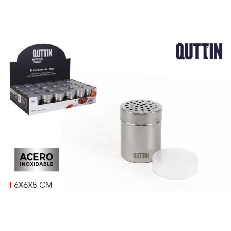 BOTE ESPECIAS ACERO QUTTIN
