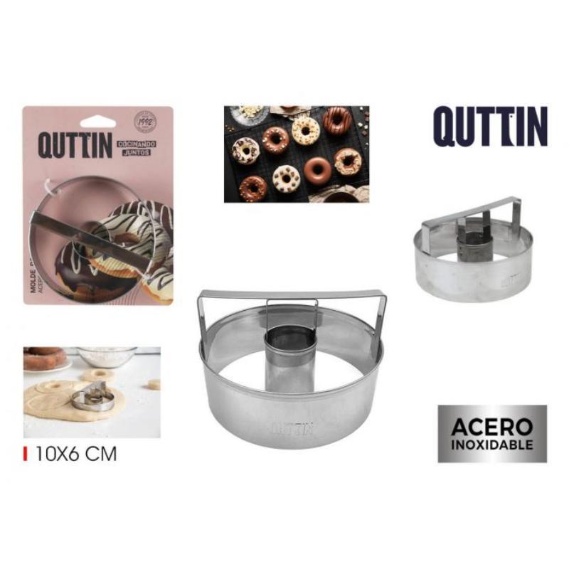 MOLDE PARA ROSQUILLAS ACERO 10 CM