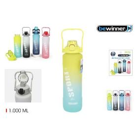 BOTELLA SPORT AGUA MULTICOLOR 1000 ML