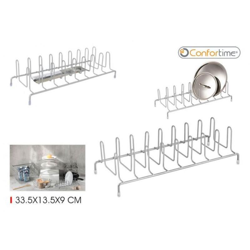 PRB ORGANIZADOR TAPAS COCINA GREY 33.5 CONFOR