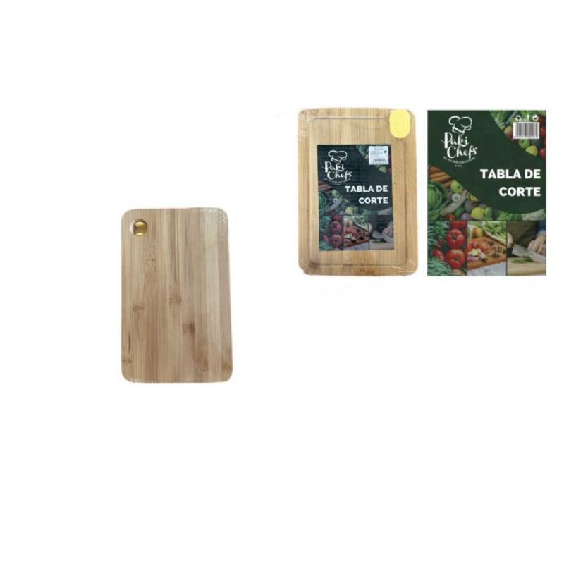 TABLA CORTAR BAMBU 18*28*2 CM
