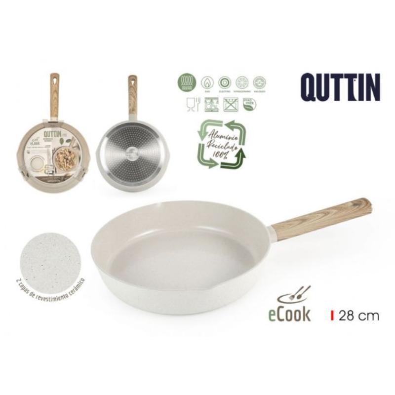 SARTEN 28 CM ECOOK QUTTIN